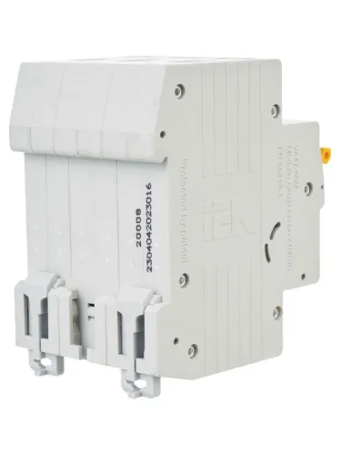 Выключатель автоматический модульный 3п C 16А 6кА ВА47-60M KARAT IEK MVA31-3-016-C фото 9