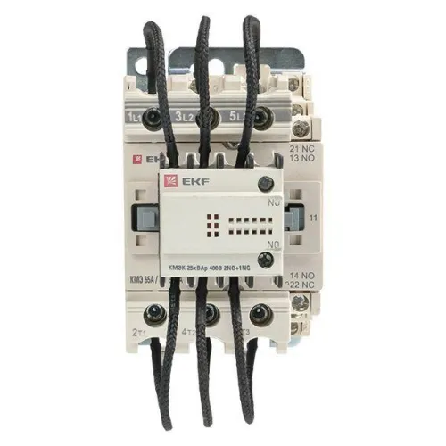 Контактор для конденсатора КМЭК 25квар 400В 2NО+1NC PROxima EKF ctrk-s-63-25-400 фото 2