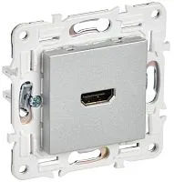 Розетка HDMI SKANDY SK-H01S серебр. IEK SK-H10-K23