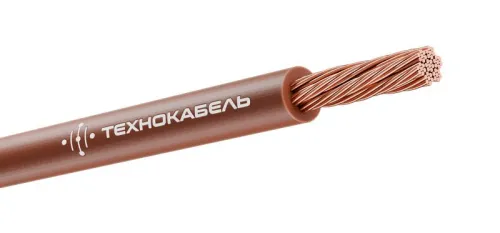 Провод ПуГВнг(А)-LS 1х4 450/750В Кор (бухта) (м) Технокабель 00-00149371