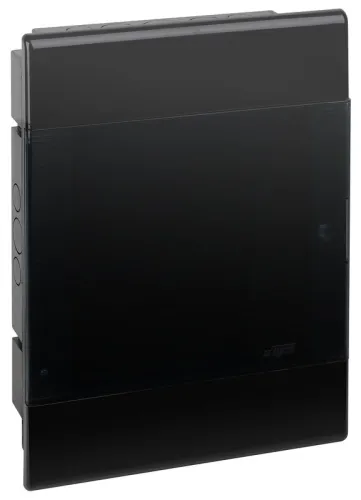 Щиток СП Тусо 24мод. с двер. 415х299х103мм черн. Ruvinil 68124Ч