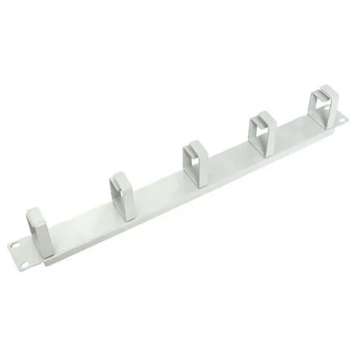 Органайзер кабельный TERACOM PRO 1U 5 колец сер. EKF TRP-1CO-5R-M-GR фото 4