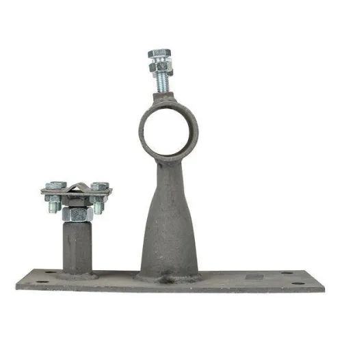 Держатель молниеприемника к стене d40мм вынос 100мм с гайкой EKF lp-l0100 фото 2