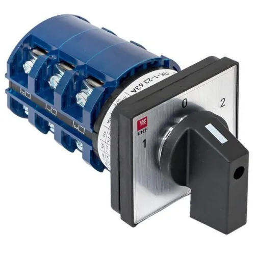 Переключатель кулачковый ПК-1-23 3П 63А "1-0-2" EKF pk-1-23-63 фото 7