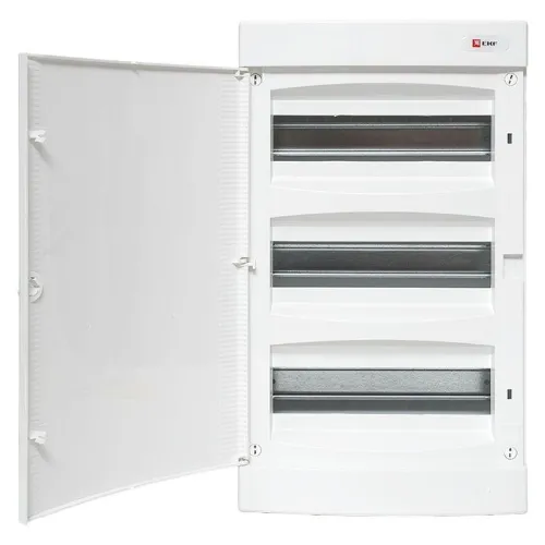 Щит распределительный навесной Unix 3х12мод. IP41 бел. дверь PROxima EKF ux-3x12-nw фото 7