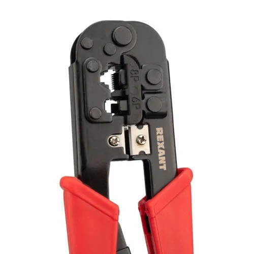 Инструмент для обжима джек. тел. 8P-8C 6P-4C Rexant 12-3432 фото 7