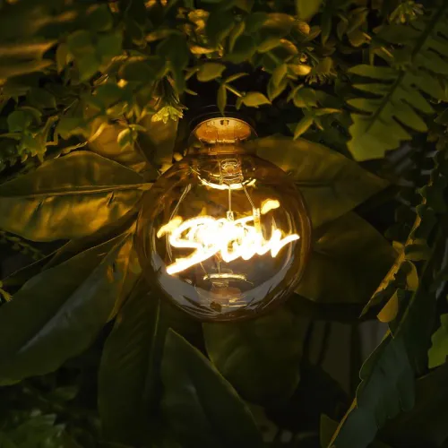 Лампа светодиодная филаментная Loft 271 G80 3Вт 2400К E27 Voltega 8583 фото 5