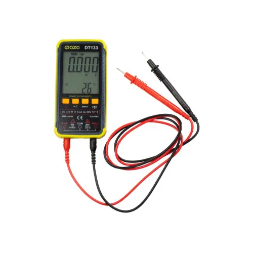 Мультиметр смарт цифровой DT133 встроен. фонарь ФАZА 5061774 фото 4