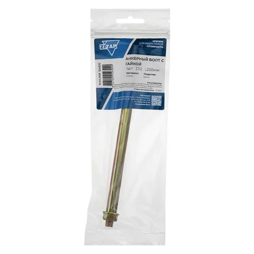 Болт анкерный с гайкой 12х200 Tech-Krep/Zitar 124332 фото 2