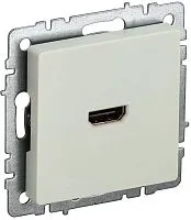 Розетка СП BRITE HDMI РHDMI-0-БрКр механизм беж. IEK BR-H10-K10