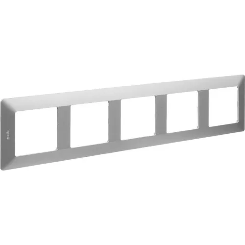 Рамка 5-м Valena Life универсальная алюм. Leg 754135 фото 3