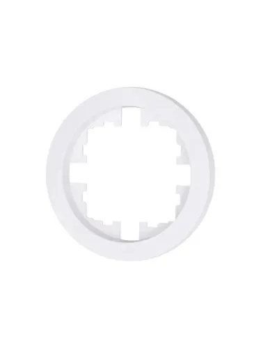 Рамка 1-м OSEN горизонт. круглая бел. LEZARD 744-0200-146 фото 2