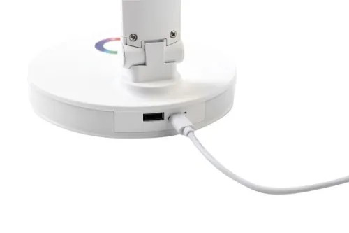 Светильник светодиодный настольный UF-822 C01 7Вт димм. 3 цвет. темп. RGB ночник бел. Ultraflash 15176 фото 7