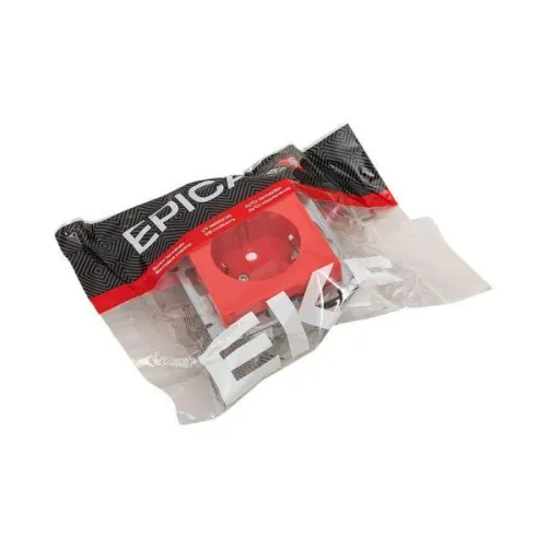 Розетка СП Эпика 16А с заземл. защ. шторки механизм красн. EKF UP1-SOR-111 фото 5