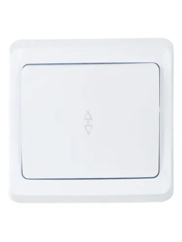 Переключатель проходной 1-кл. 1п СП Вега 10А IP20 ВСп10-1-0-ВБ бел. GENERICA EVV12-K01-10-DM фото 2