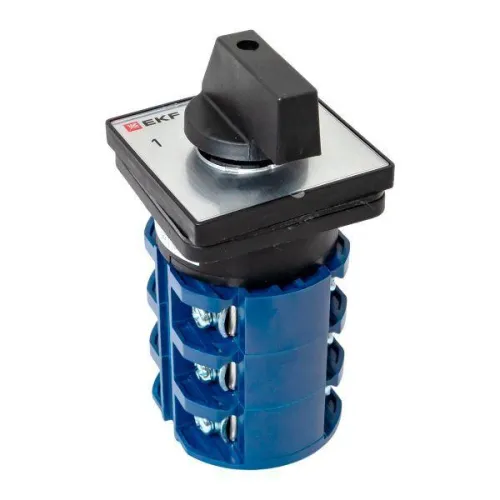 Переключатель кулачковый ПК-1-23 3п 63А "1-0-2" IP65 EKF pk-1-23-63-65 фото 9