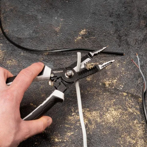 Плоскогубцы профессиональные многофункциональные 200мм Kranz KR-12-4655-5 фото 7