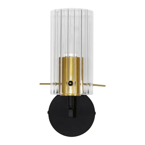 Светильник "Эсми" 511 (плафон 0015) НББ 01-60-180 Е27 (ИМ) настенный черн. зол. Элетех 1005405251 фото 4