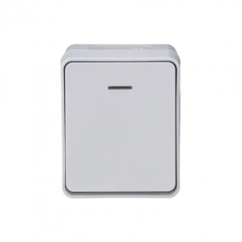 Выключатель 1-кл. ОП AtlasDesign PROFI IP54 10AX с подсветкой бел. SE ATN540113 фото 3