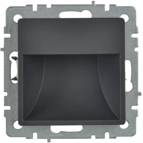 Подсветка светодиодная BRITE встраив. ПЛ20-БрГ механизм графит IEK BR-FL20-K53 фото 2