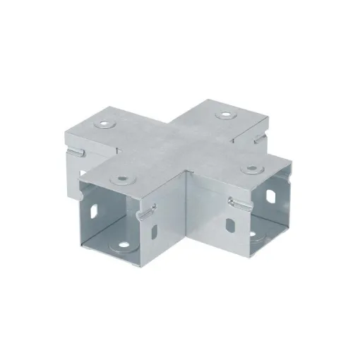 Ответвитель для лотка Х-образ. 50х50 цинк-ламель DKC 39004ZL