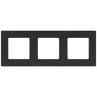 Рамка 3-м 12-5203-12 Классик графит ЭраБ0067729