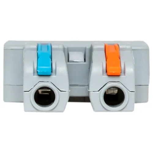 Клемма строительно-монтажная СМК 222-426 разветвительная 6 выходов 0.08-4кв.мм EKF plc-smk-422-6 фото 5