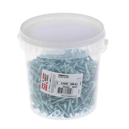 Саморез ШСММ 4.2х32 (уп.500шт) Tech-Krep/Zitar 100105