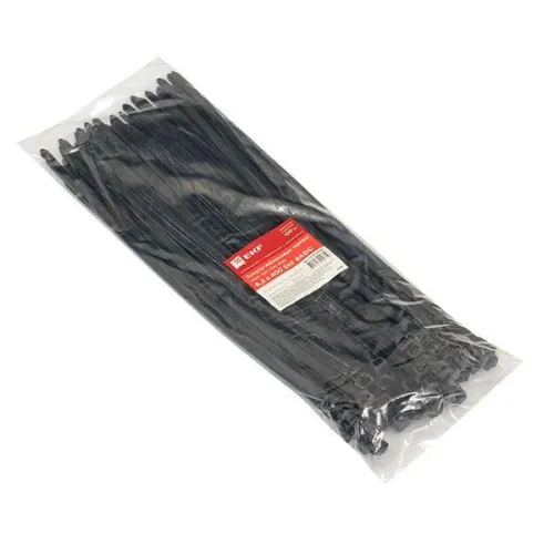 Хомут кабельный 8.2х400 нейл. черн. (уп.100шт) EKF plc-cb-8.2x400 фото 2