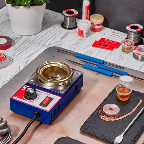 Ванна паяльная модель R50 150Вт d50мм 200-480град.C Rexant 09-9030 фото 3