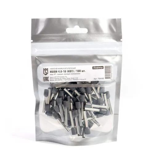 Наконечник штыревой НШВИ 4.0-18 КВТ 79448 фото 2