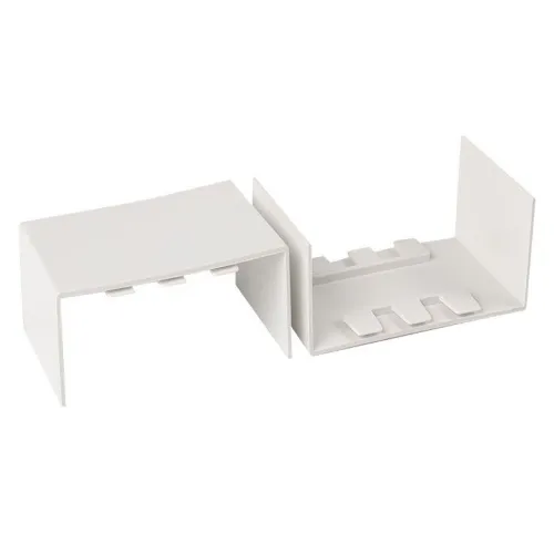 Соединитель 100х60 бел. Plast PROxima (уп.2шт) EKF conw-100-60x2 фото 2