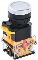 Кнопка D8-11 d22мм 1НО+1НЗ бел. IEK BBT30-11-3-22-K01