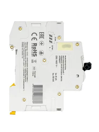 Выключатель автоматический модульный 3п D 3А M06N ARMAT IEK AR-M06N-3-D003 фото 7