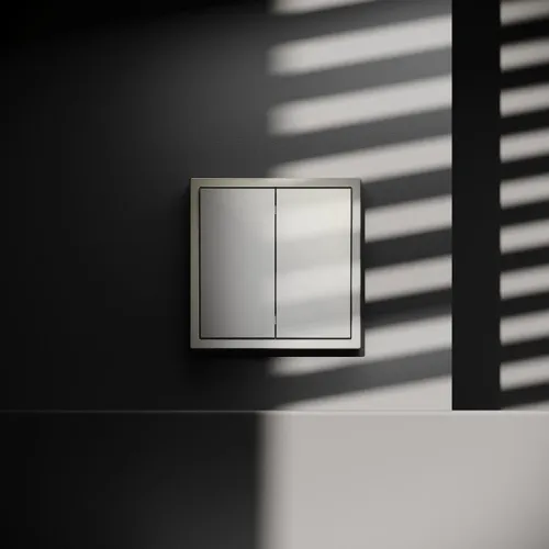 Переключатель проходной 2-кл. СП S70 10А механизм шелк Voltum VLS020304 фото 5