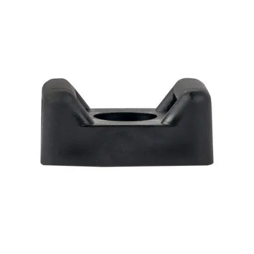 Площадка под хомуты (22х16) с монтажным отверстием М4 черн. (уп.100шт) PROxima EKF pmo-22-16-b фото 4