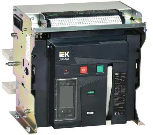 Выключатель автоматический воздушный 3п F 2500А 85кА TT стац. с комплектом аксессуаров ARMAT IEK AR-ACB-3FF-085-2500A-TTCF