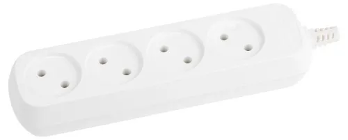 Колодка удлинителя 4-м без заземл. KX-4 Эра Б0028332