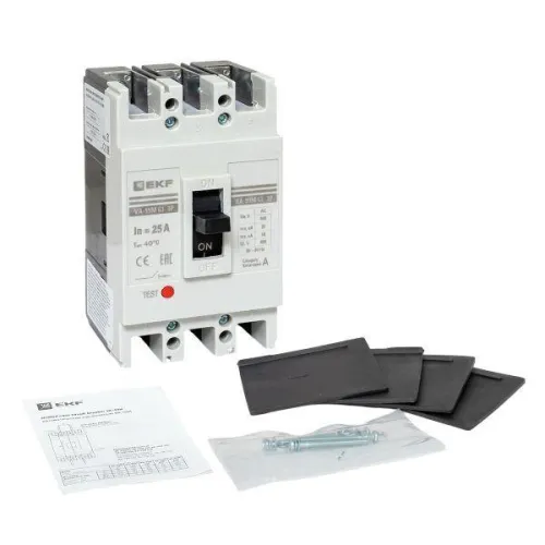 Выключатель автоматический 3п 63/25А 25кА ВА-99М PROxima EKF mccb99-63-25m фото 4