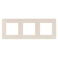 Рамка 3-м 12-5103-02 сатин сл. кость Эра Б0052520