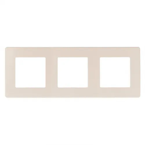Рамка 3-м 12-5103-02 сатин сл. кость Эра Б0052520