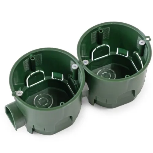 Коробка установочная углубленная безгалогенная (HF) 68х60 с саморезами Промрукав 80-0550См фото 5