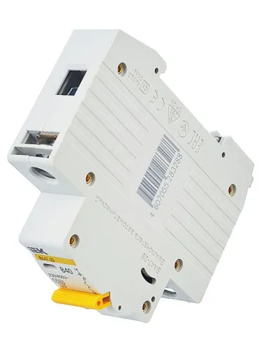 Выключатель автоматический модульный 1п B 40А 4.5кА ВА47-29 KARAT IEK MVA20-1-040-B фото 6