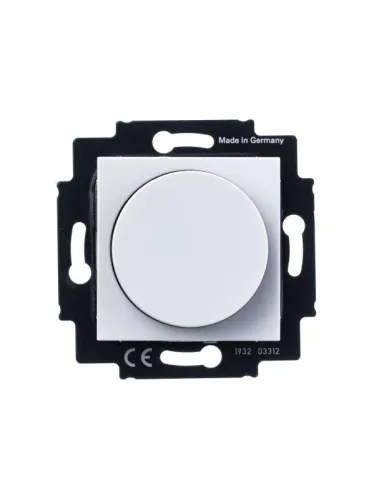 Светорегулятор Levit поворотно-нажимной 60-600Вт R бел./дым. черн. ABB 2CHH942247A6062 фото 4