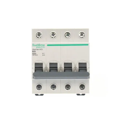 Выключатель автоматический 4п City9 Set (АВ) B 25А 6кА 400В SE C9F16425 фото 2