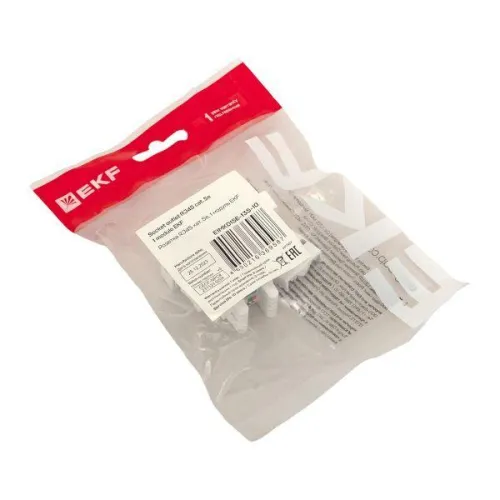 Розетка компьютерная 1мод. RJ45 кат.5E EKF E1MK015E-135-10 фото 9