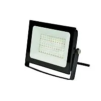 Прожектор светодиодный ULF-F60-50W/RGB IP65 200-240В BLACK мультиколор пульт ДУ (в/к) черн. Uniel UL-00007123