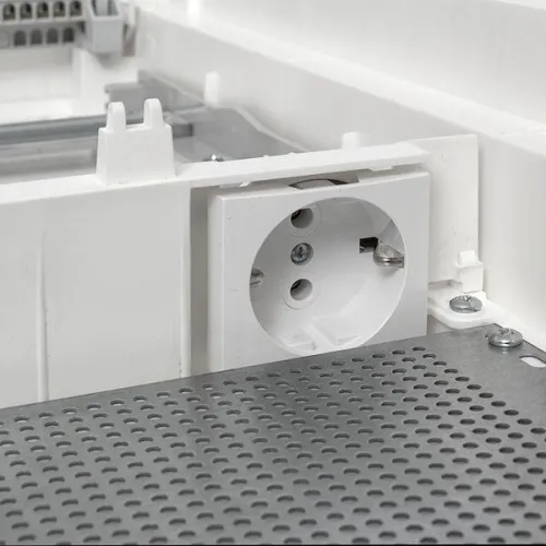 Основание комбинированного щита Nova 3 DIN-рейки + 1 монтаж. плата 5 габарит IP41 PROxima EKF nv-cbase-3+1 фото 11