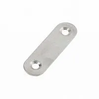 Пластина крепежная мебельная 80х17х2мм оцинк. Tech-Krep/Zitar 141948