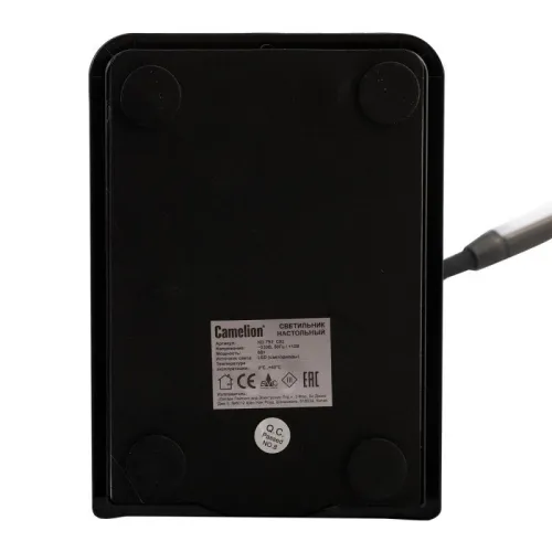 Светильник светодиодный настольный KD-792 C02 6Вт 4000К 230В сенсор. вкл. 4 уровня яркости черн. Camelion 12489 фото 3